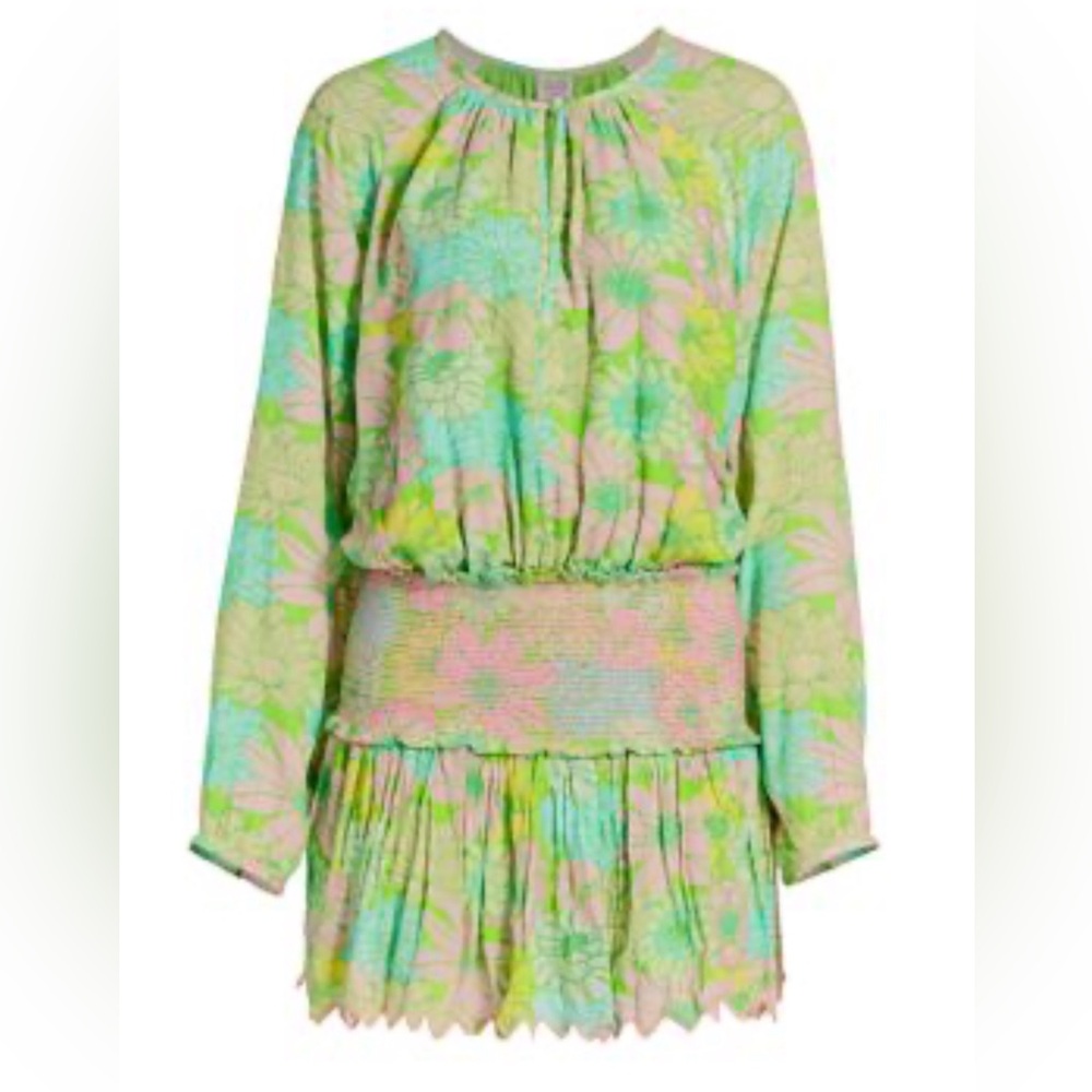 HEMANT AND NANDITA
Floral Print Mini Dress